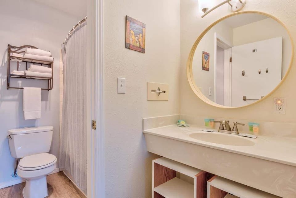 Our guests love that we have two bathrooms
