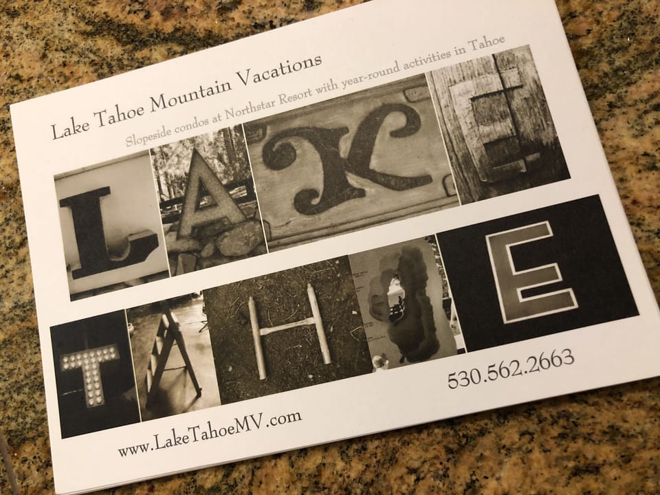 Our complimentary postcards can be sent to family & friends by our guests.