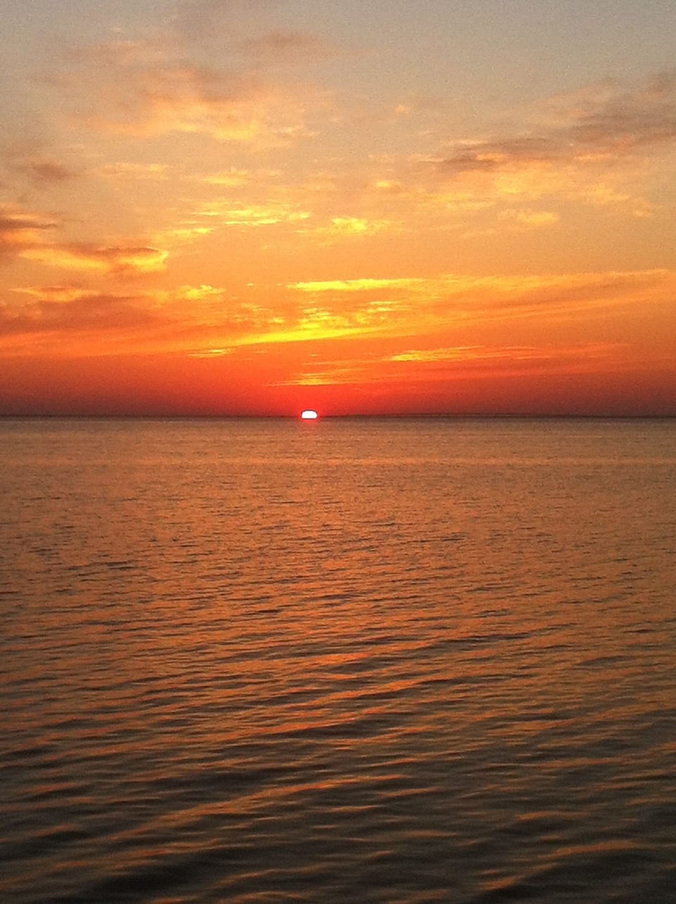 The end of a perfect day