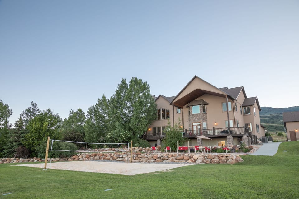 Backyard view