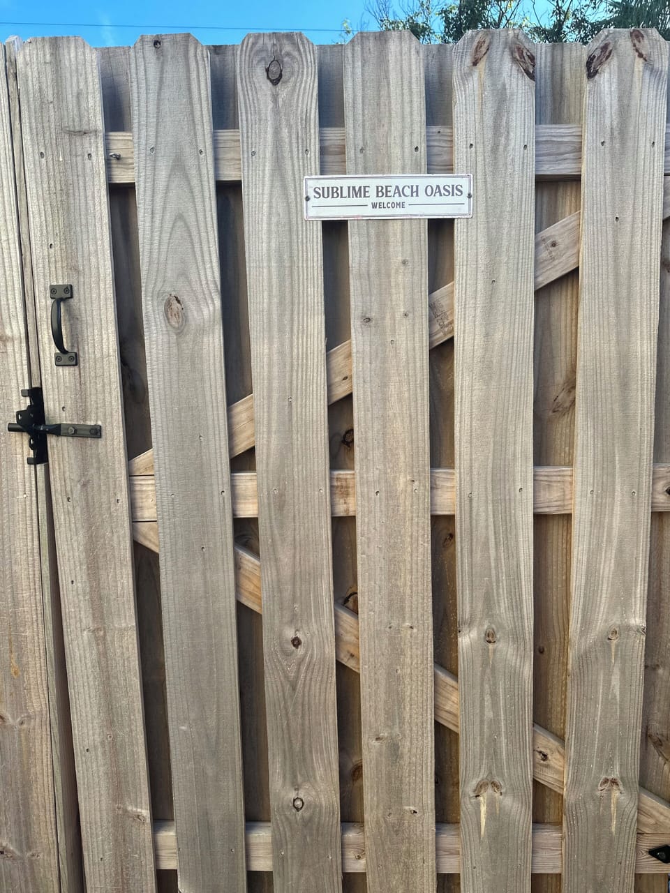 entrances to your private yard and suite