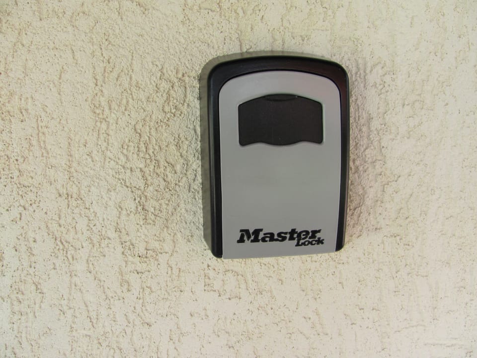 Combination lock boxes will provide property access.