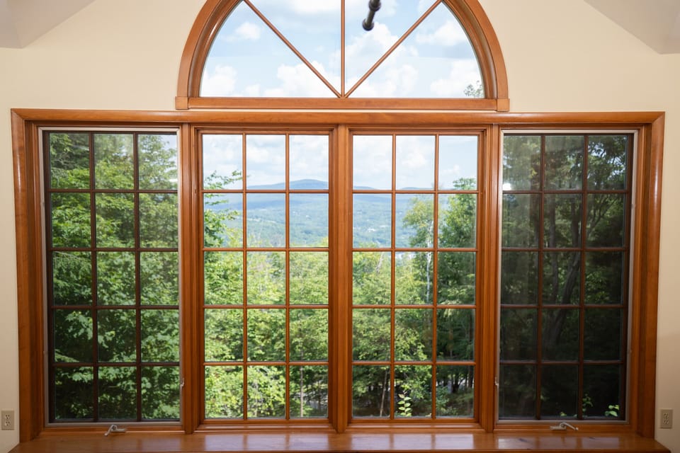 View from dining room 