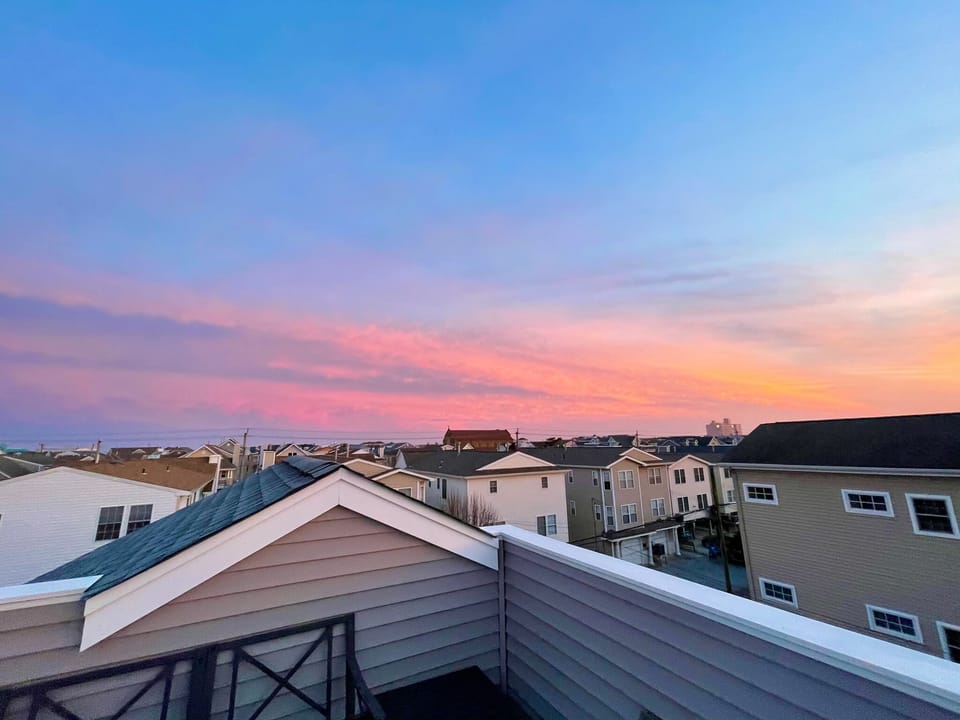Rooftop Sunset View
