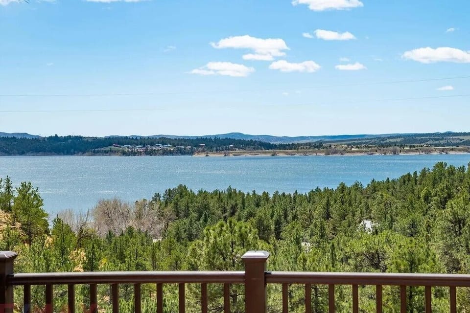 Glendo Lake View Cabin, Top Deck