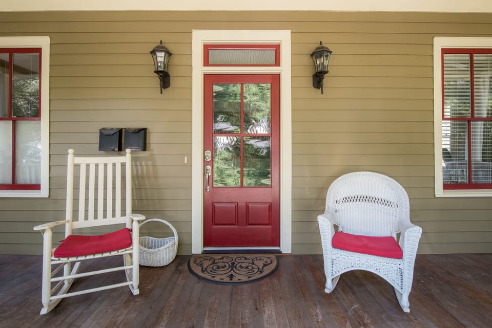 Access home with key code.