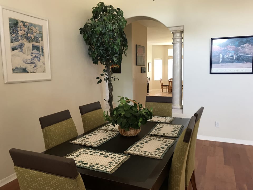 Dining Room Next to Family Room