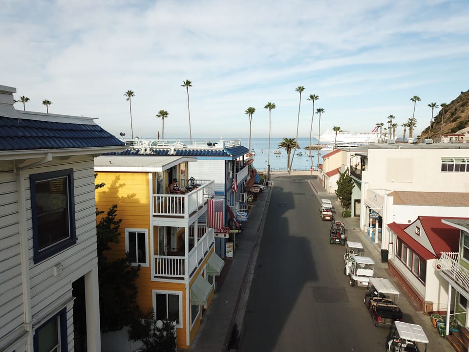First street in Catalina!