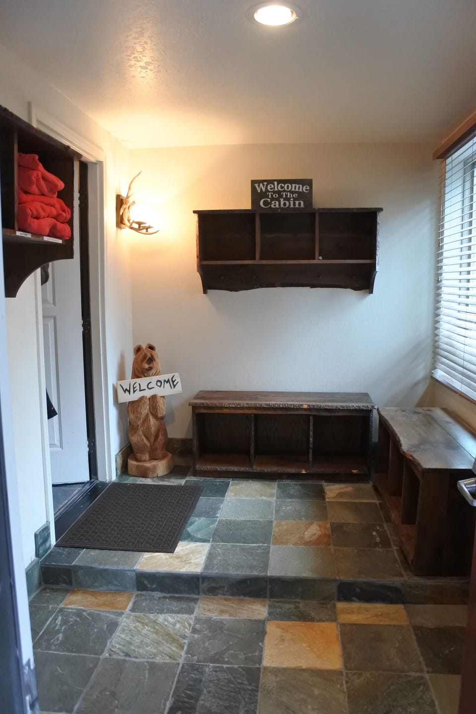 Mudroom - Perfect place to store bikes, ski's & snowboards