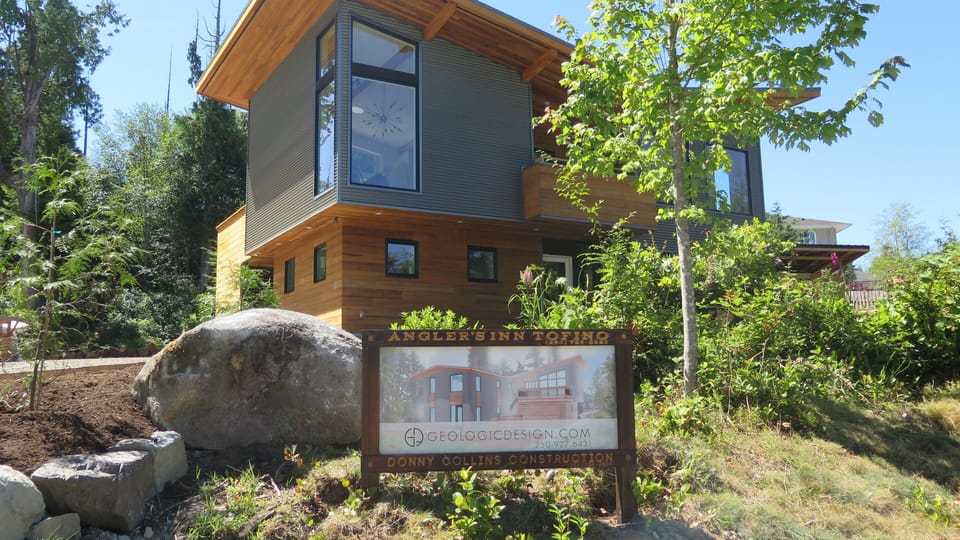 Angler's Inn, Tofino BC Modern Harbor Front Fishing Lodge Steps from the Dock