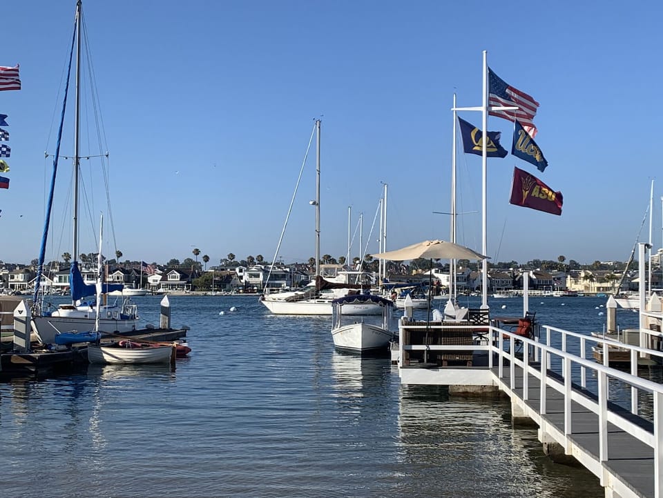 Enjoy swimming in the bay, jumping off the dock, fishing, and watch the boats.