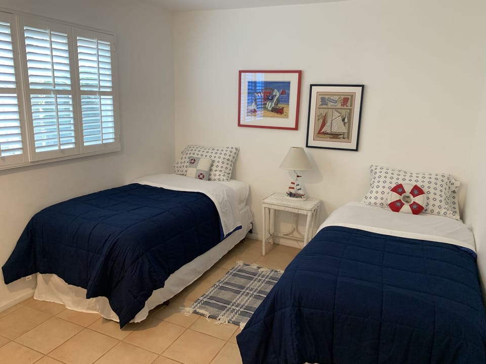 Bedroom #3; Two Beds + trundle bed (3 beds total) Dresser and Closet