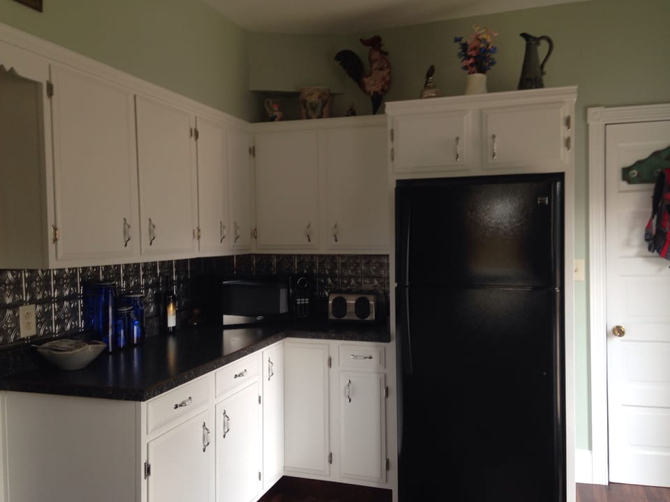 Fully equipped private kitchen.
