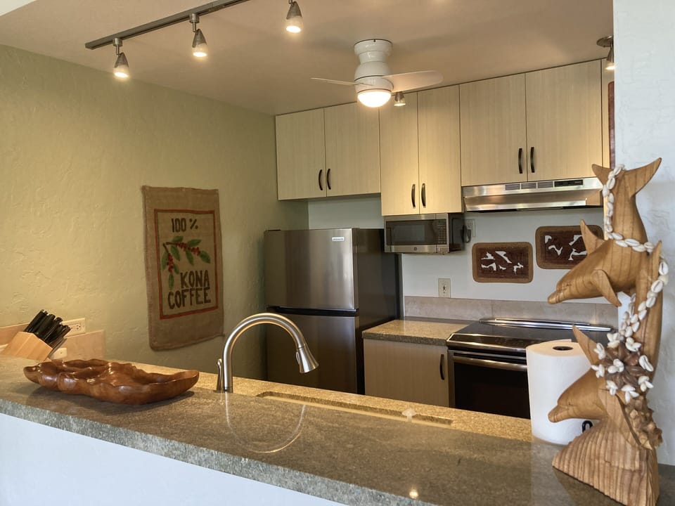 Another view of the kitchen.