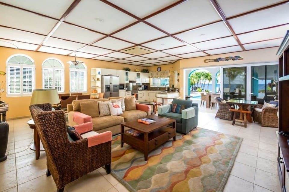Inside living area