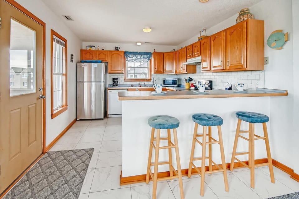 The chef in your group will love the well-appointed kitchen.