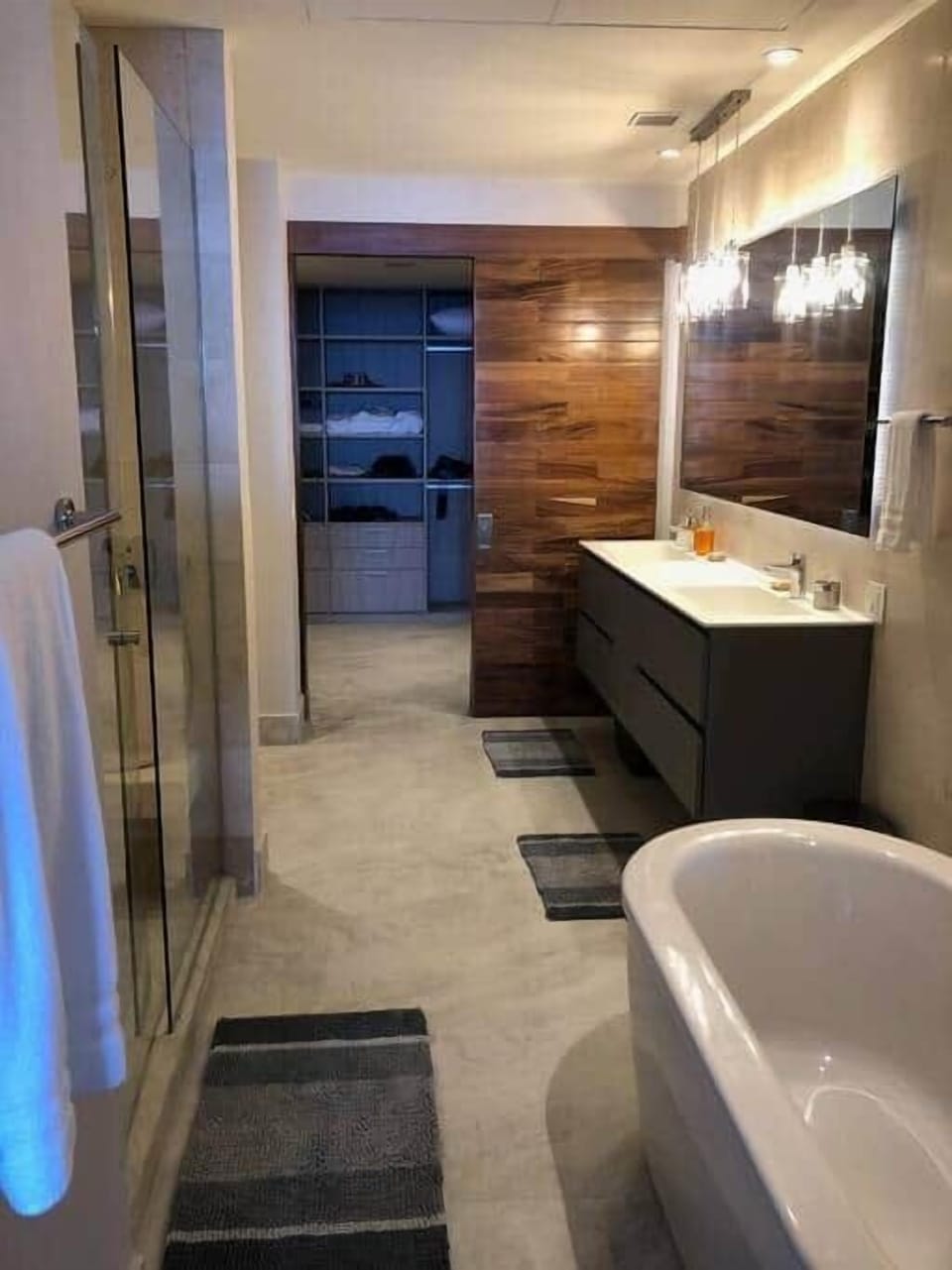 Master Bathroom and Closet