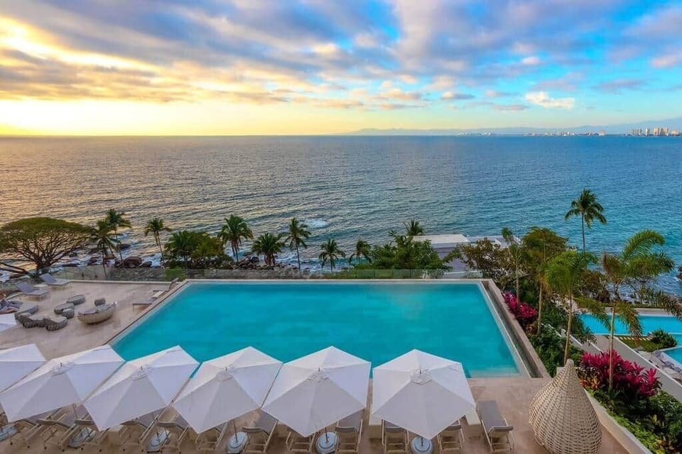 View from the private terrace