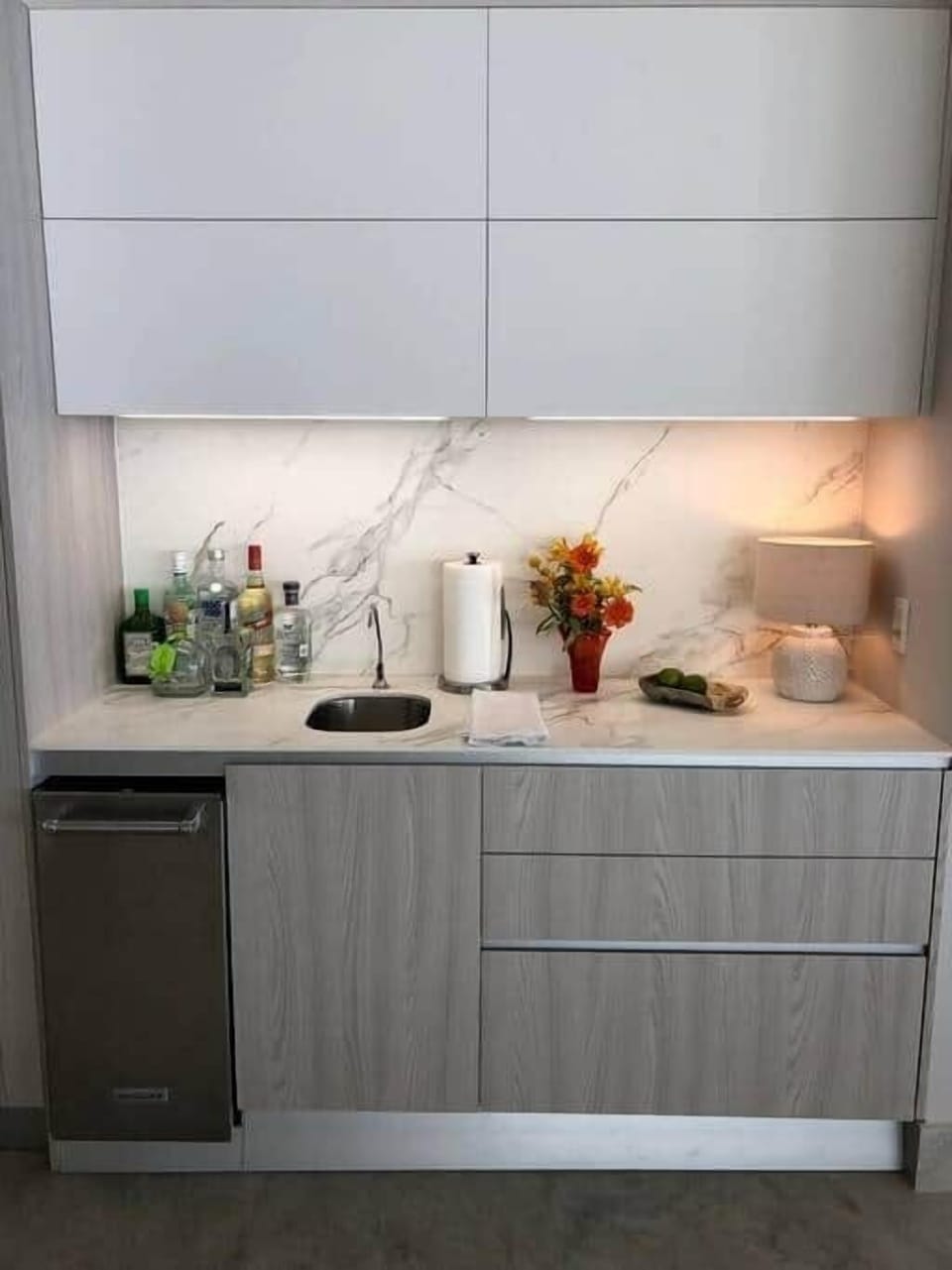 Bar with Icemaker