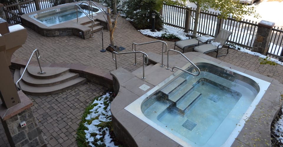 2 oversized large hot tubs