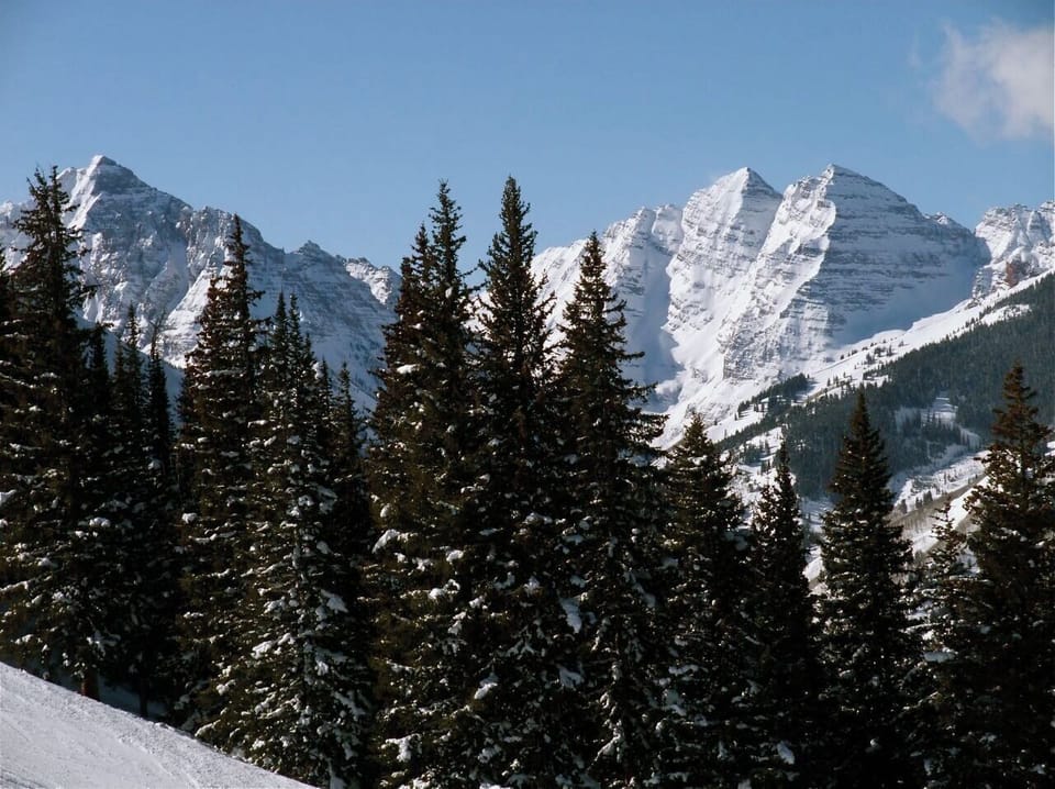 Pyramid Peak and Maroon Bells