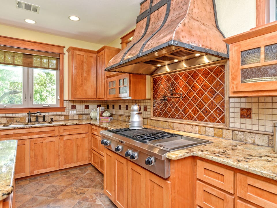 Kitchen Aid gas top stove