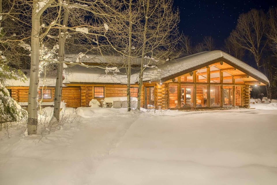 The Sunroom in the Snow