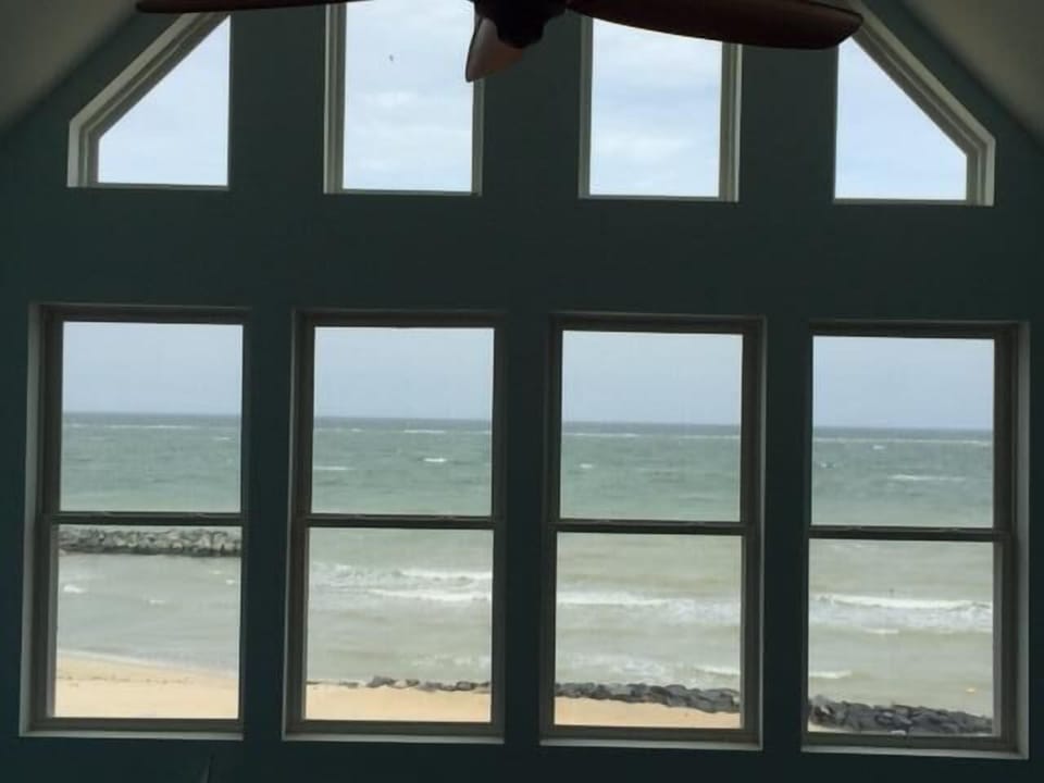 Wide Beach and Bay Views