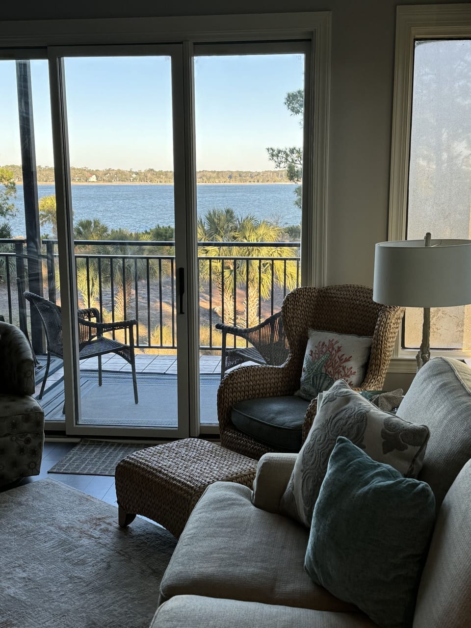 Calibogue Sound, watch dolphins, osprey, boats and deer