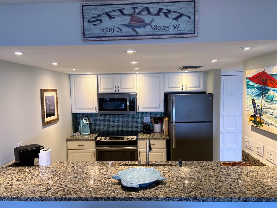 View of Kitchen From Dining Room