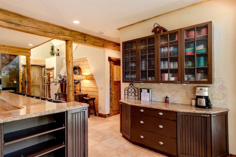 Buffet in kitchen