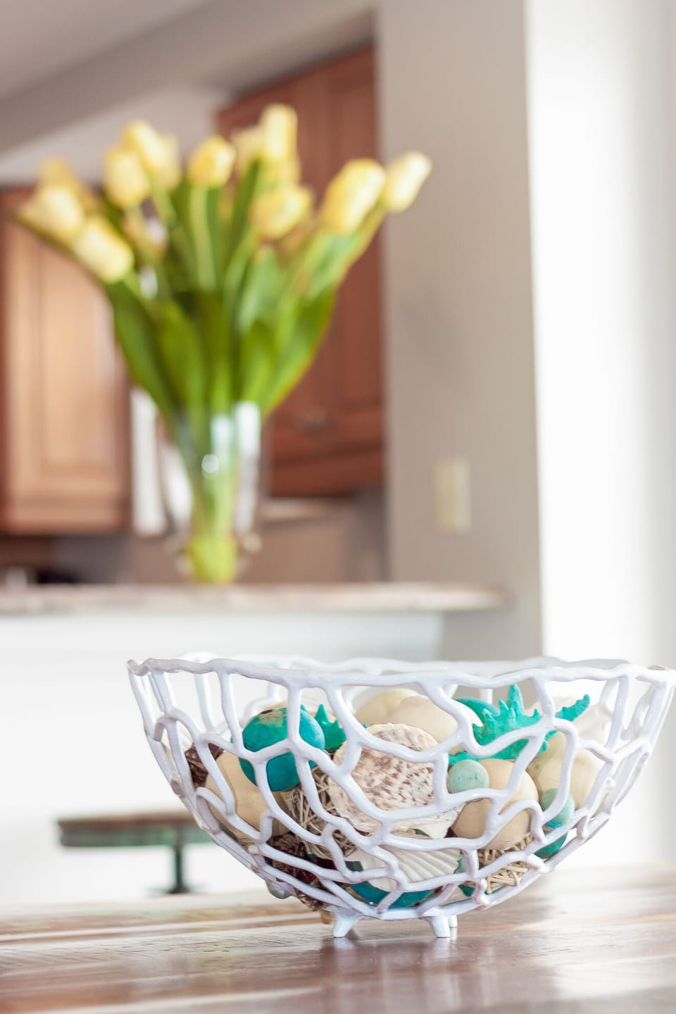 Decor is sea themed and tasteful, very relaxing.