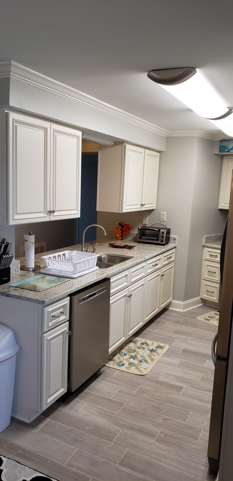 Luxury Kitchen with New Granite Counter Tops and New Cabinets