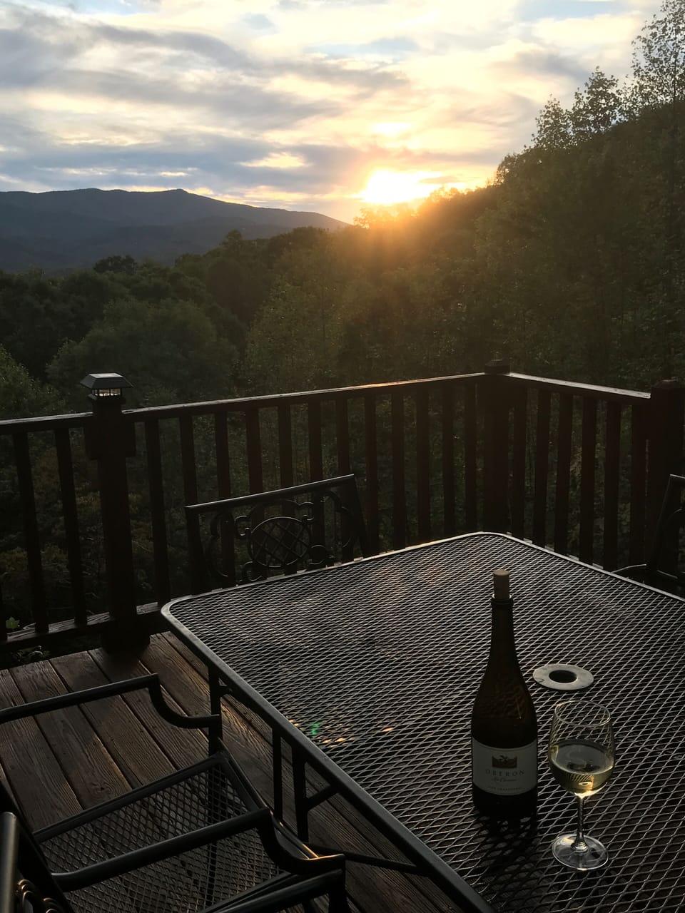 Beautiful sunsets. 
