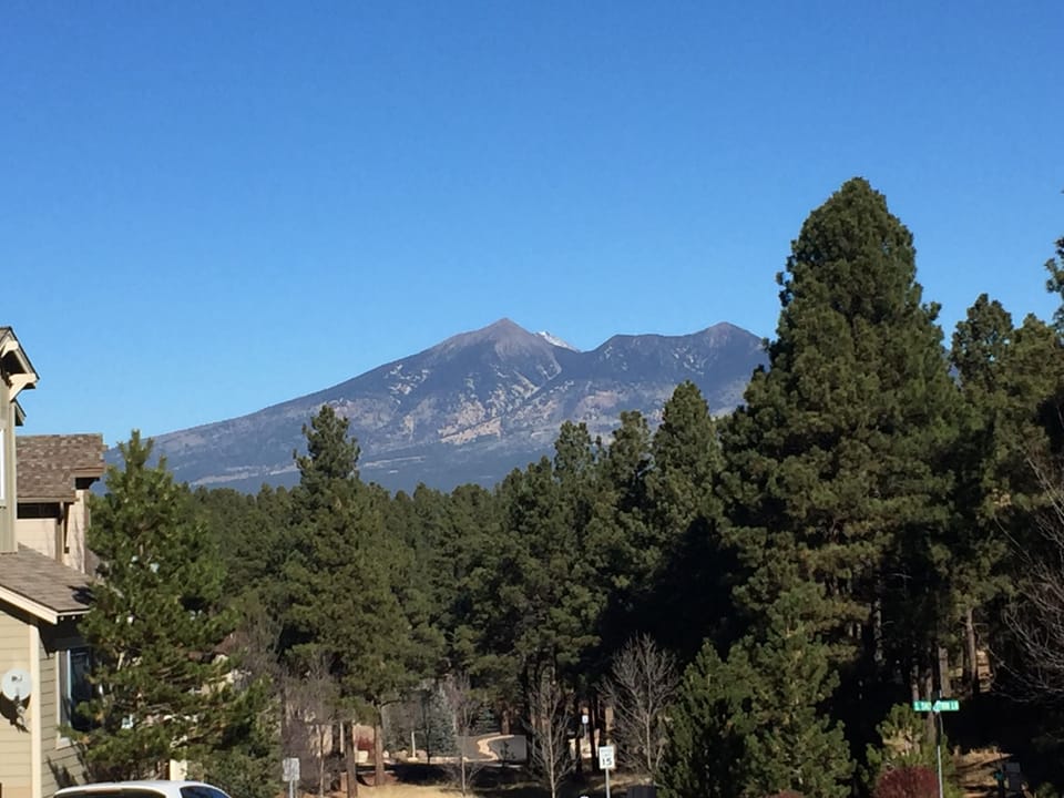 Mountain views from the neighborhood
