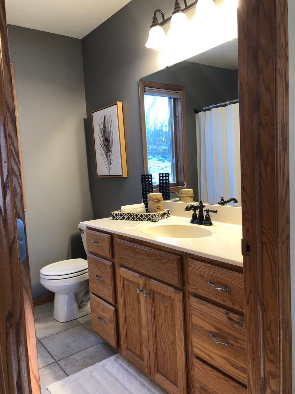 Master bathroom