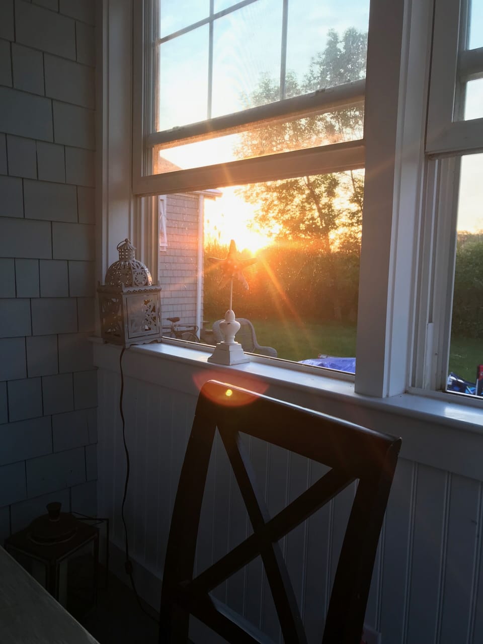 Sunset over Backyard