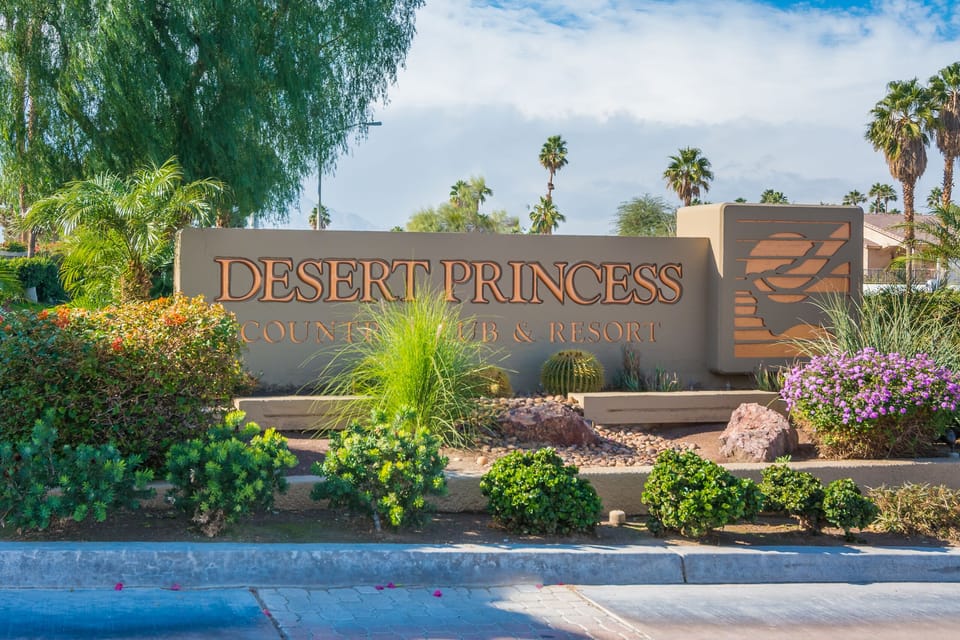 Desert Princess Resort Entrance