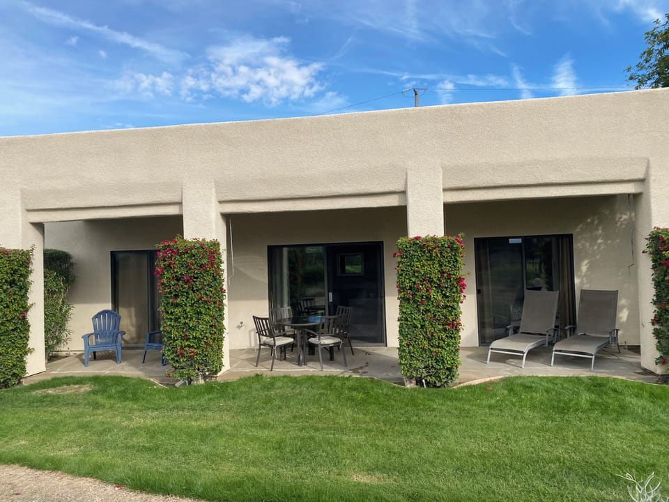 Back patio