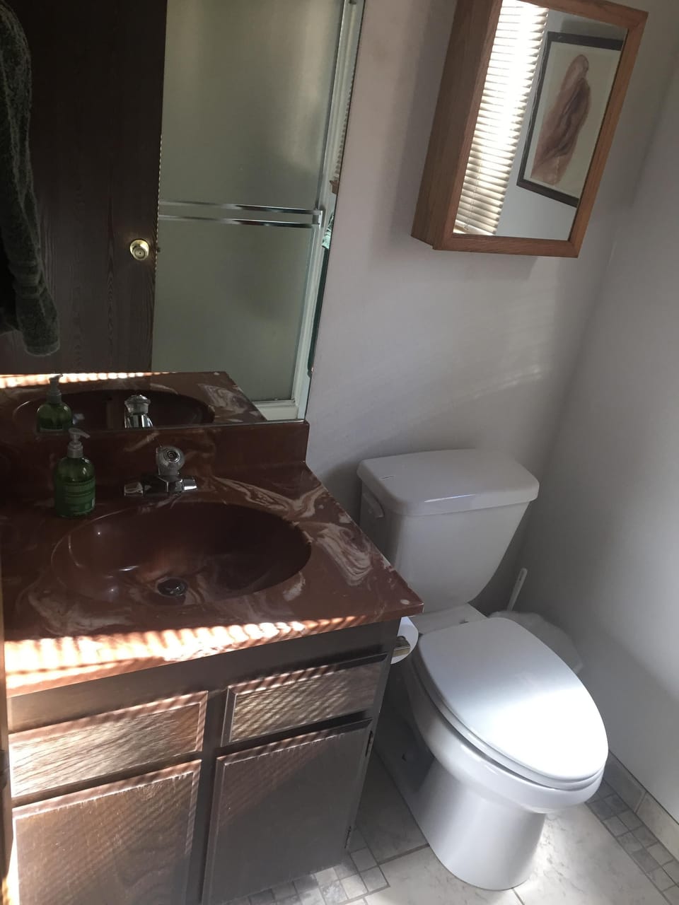 Upstairs bathroom.