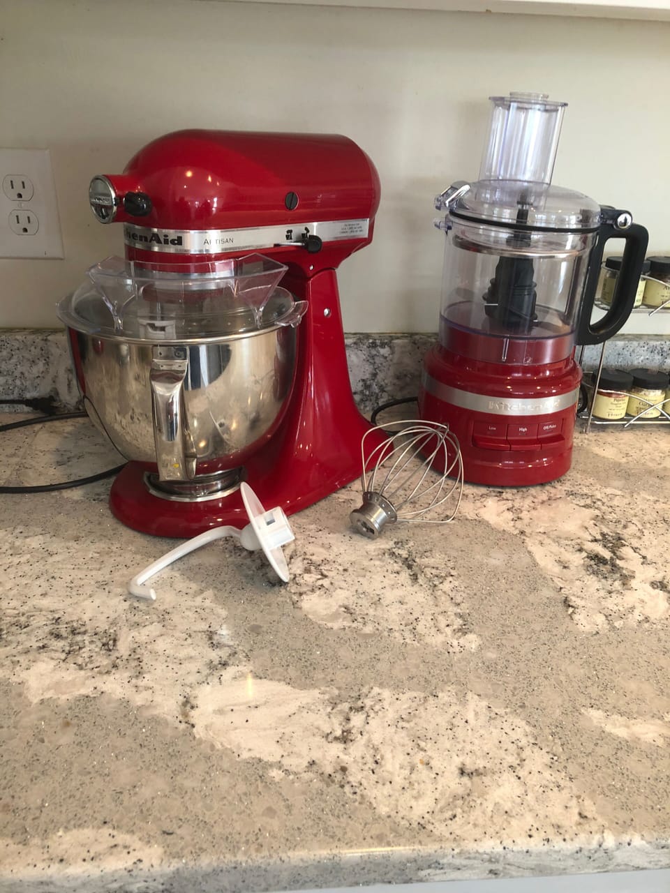 Kitchen Aid Mixer and Food Processor