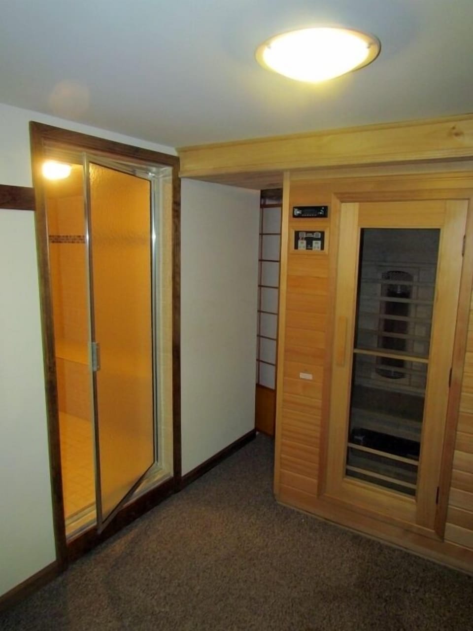 Enjoying the steam room and sauna is the perfect end to a day on the slopes.