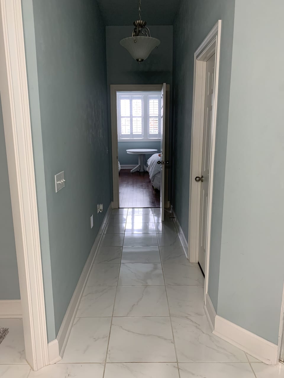 Downstairs master bathroom