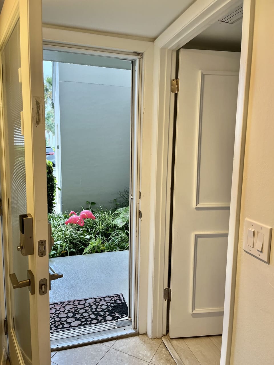 Beautiful garden as you stop our your front door!