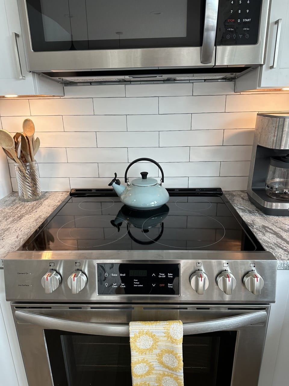 All new kitchen appliances.