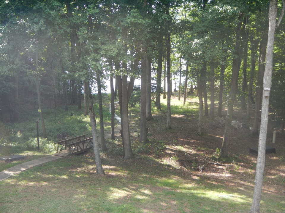 View from Deck to Lake