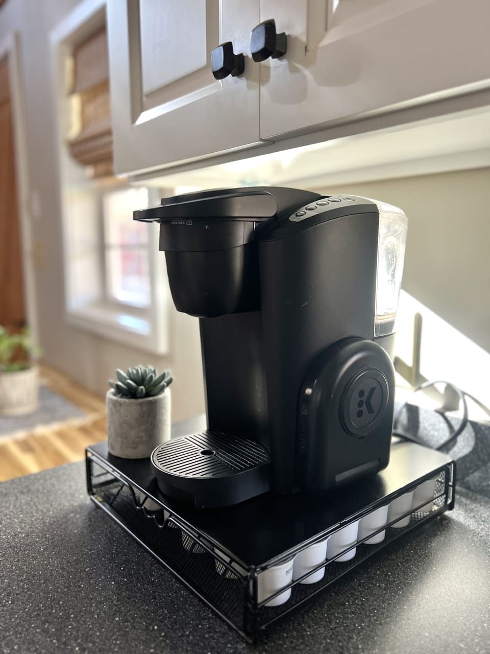 Keurig coffee maker with pods