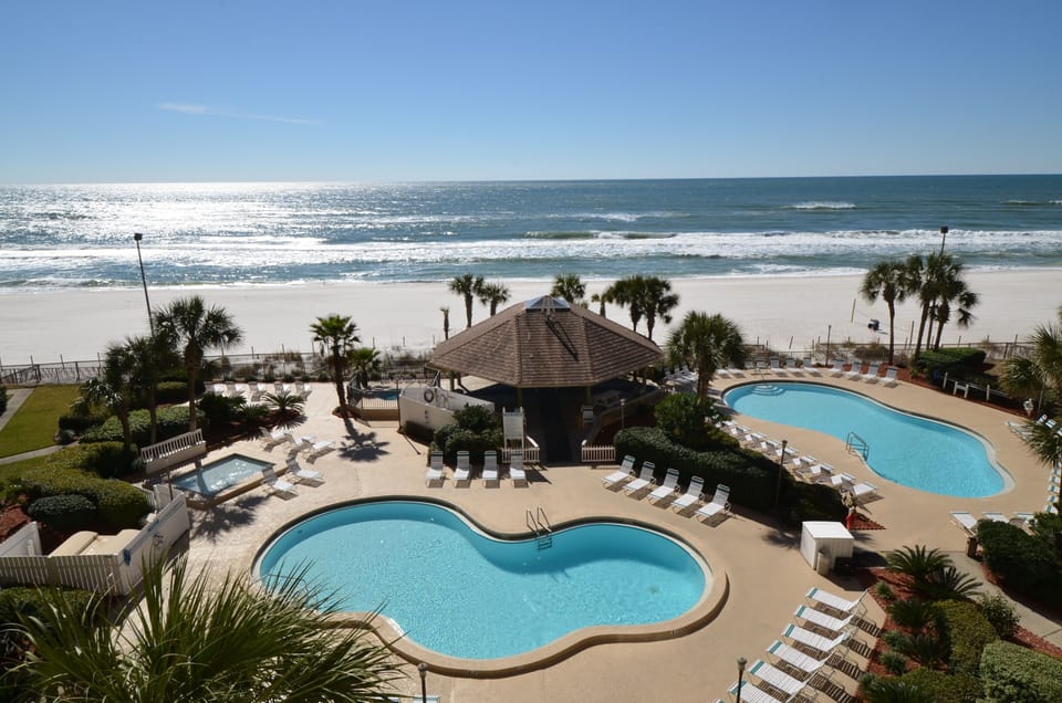 View from our Balcony