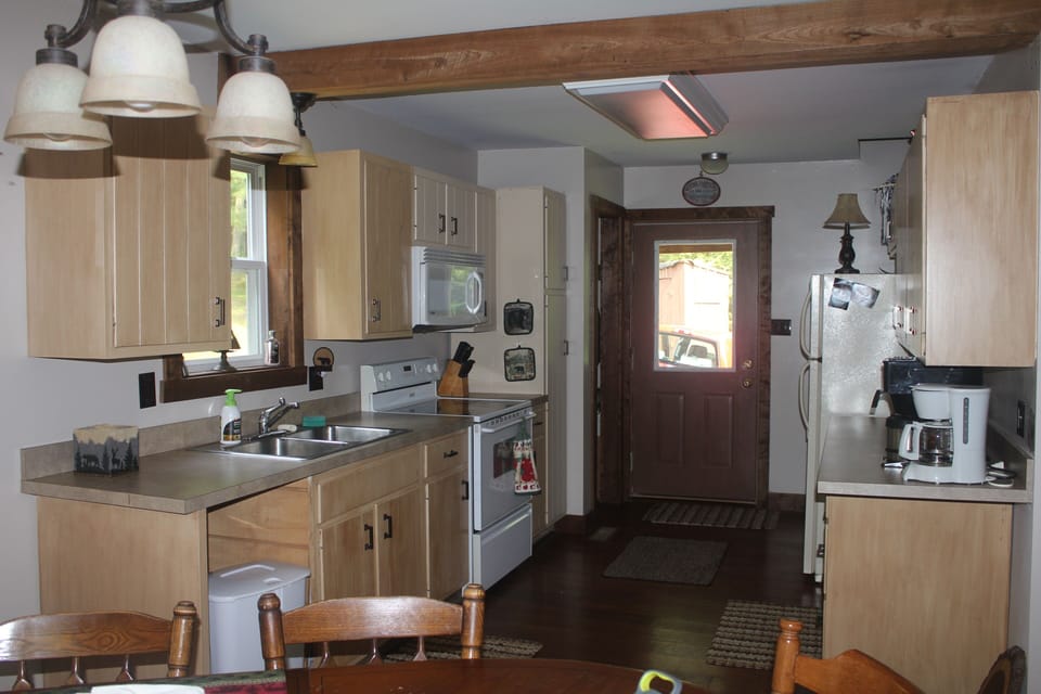 Kitchen with all the amenities