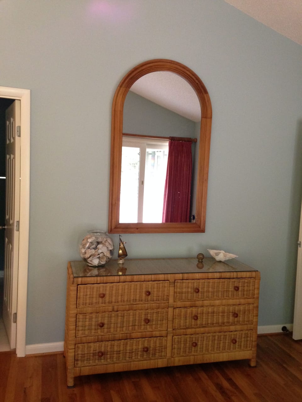 another view of master bedroom